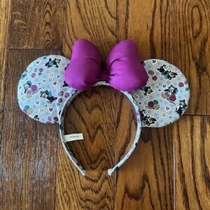 Disney Vera Bradley Mickey Mouse Piccadilly Paisley Ears Figaro Minnie Headband